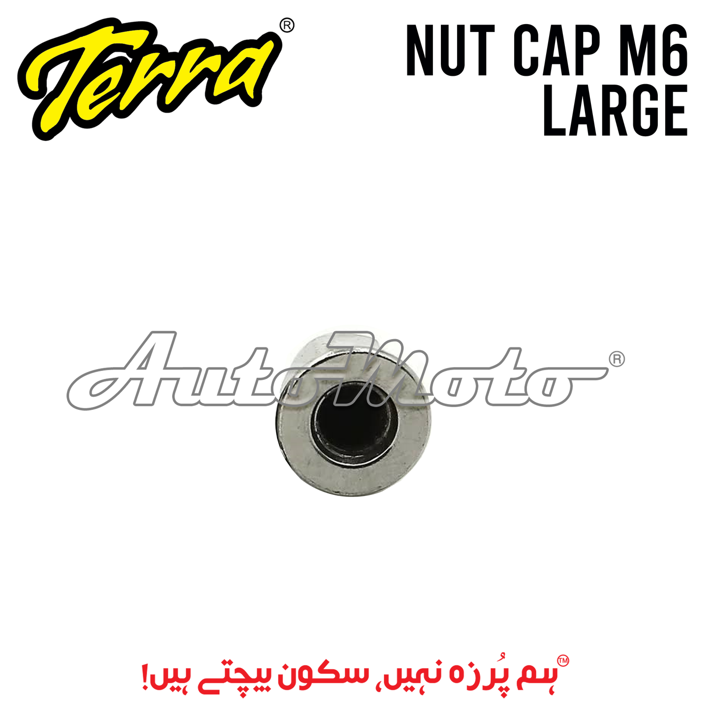 NUT CAP M6 LARGE