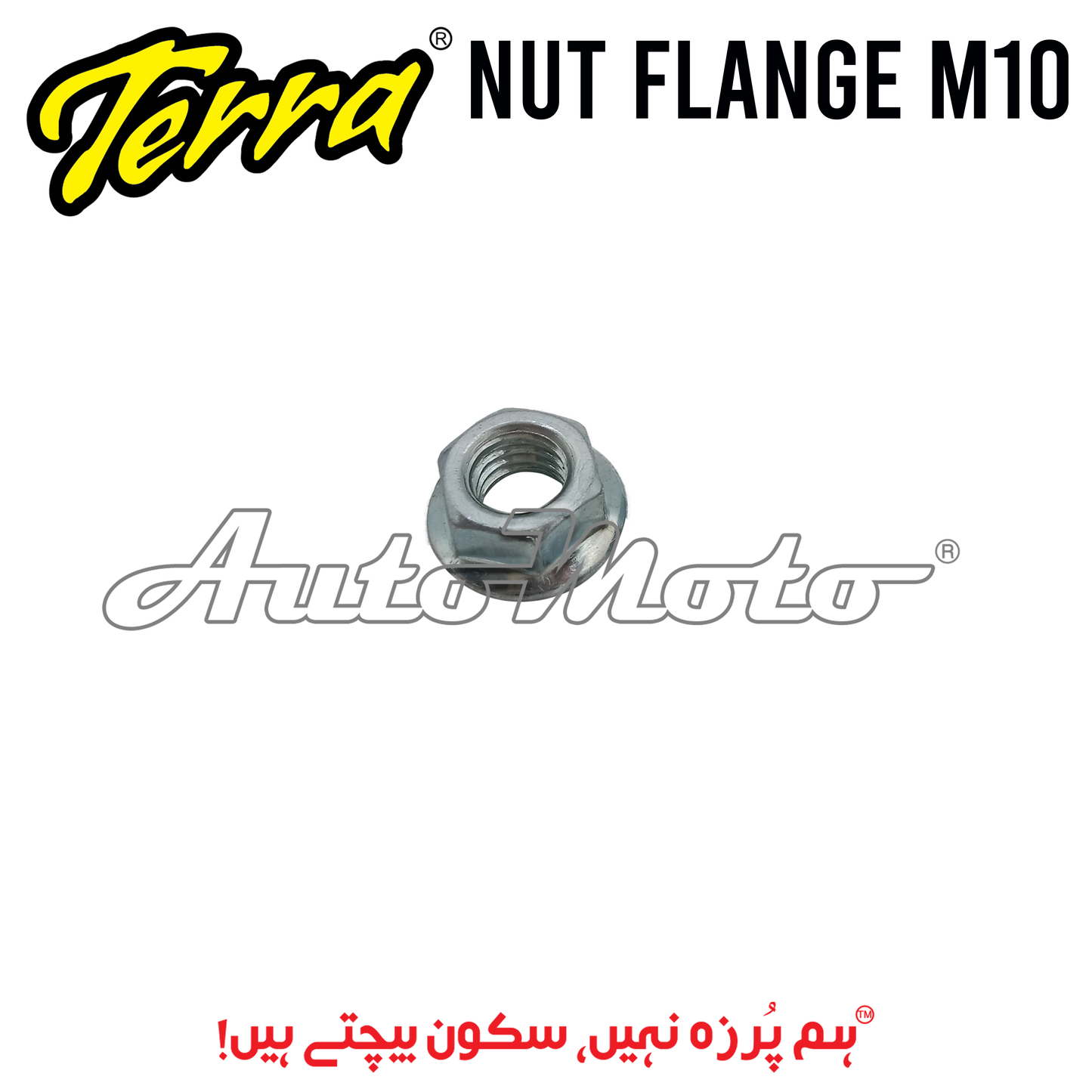 NUT FLANGE M10