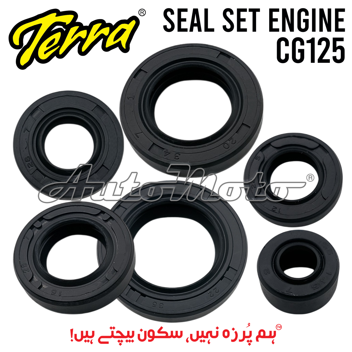 SEAL SET ENGINE CG125