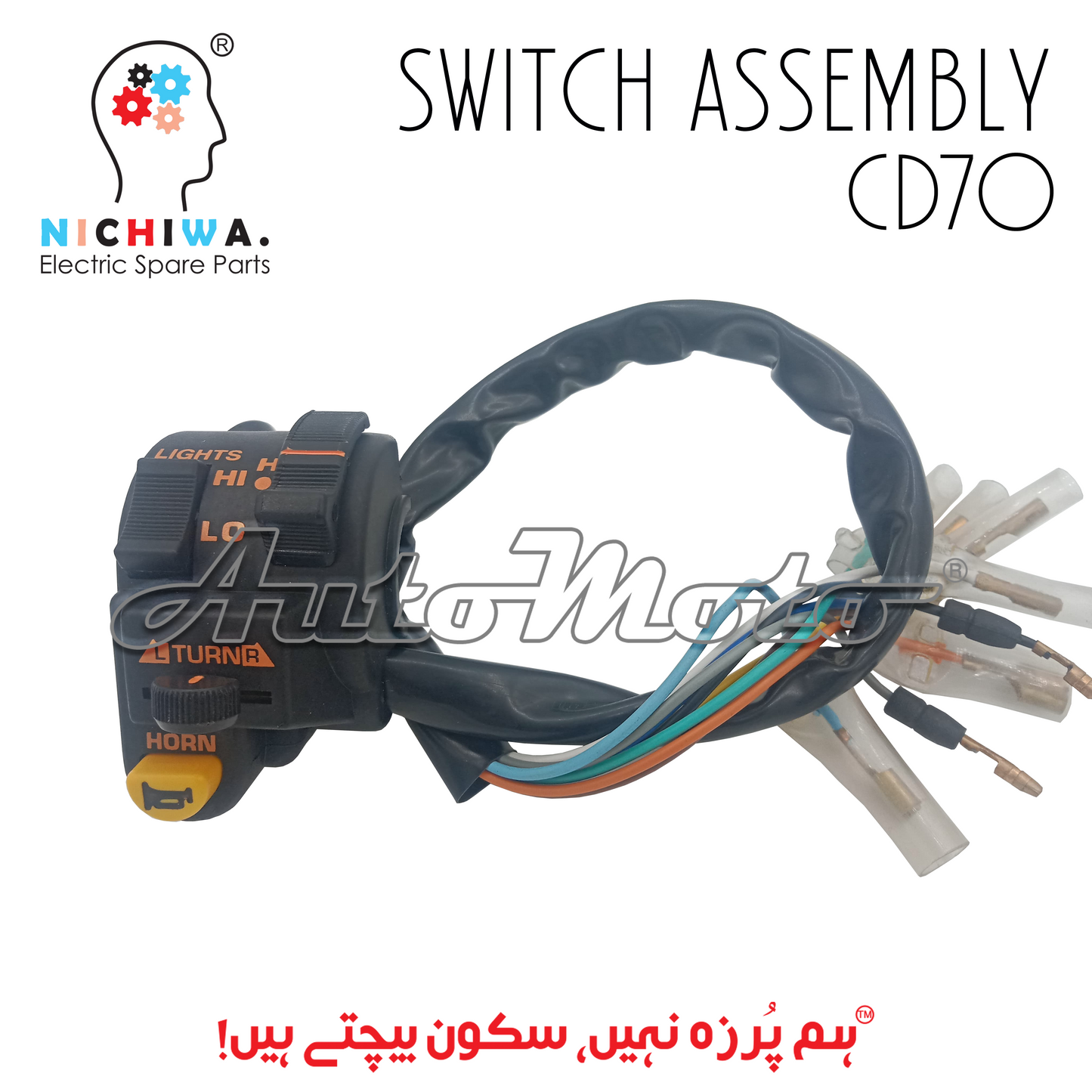 SWITCH ASSEMBLY CD70/CD100/PRIDOR