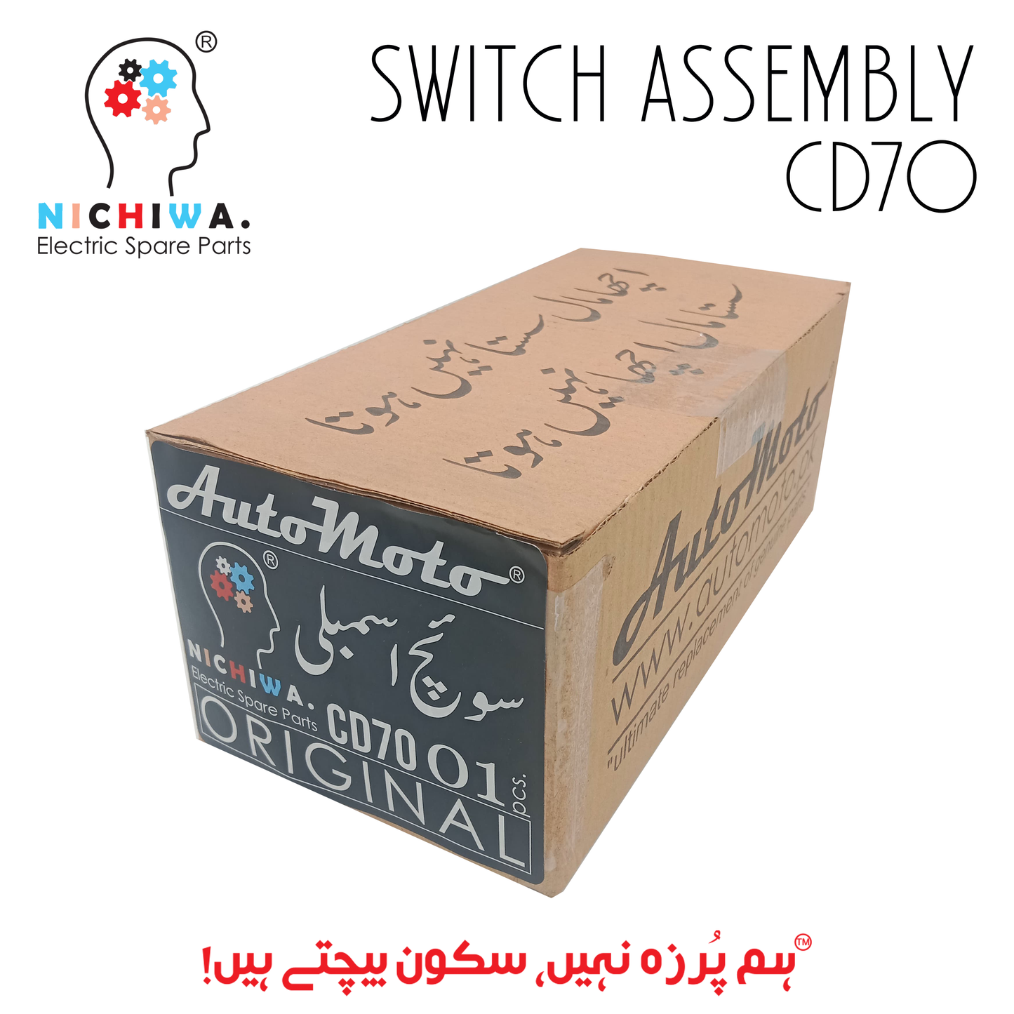 SWITCH ASSEMBLY CD70/CD100/PRIDOR
