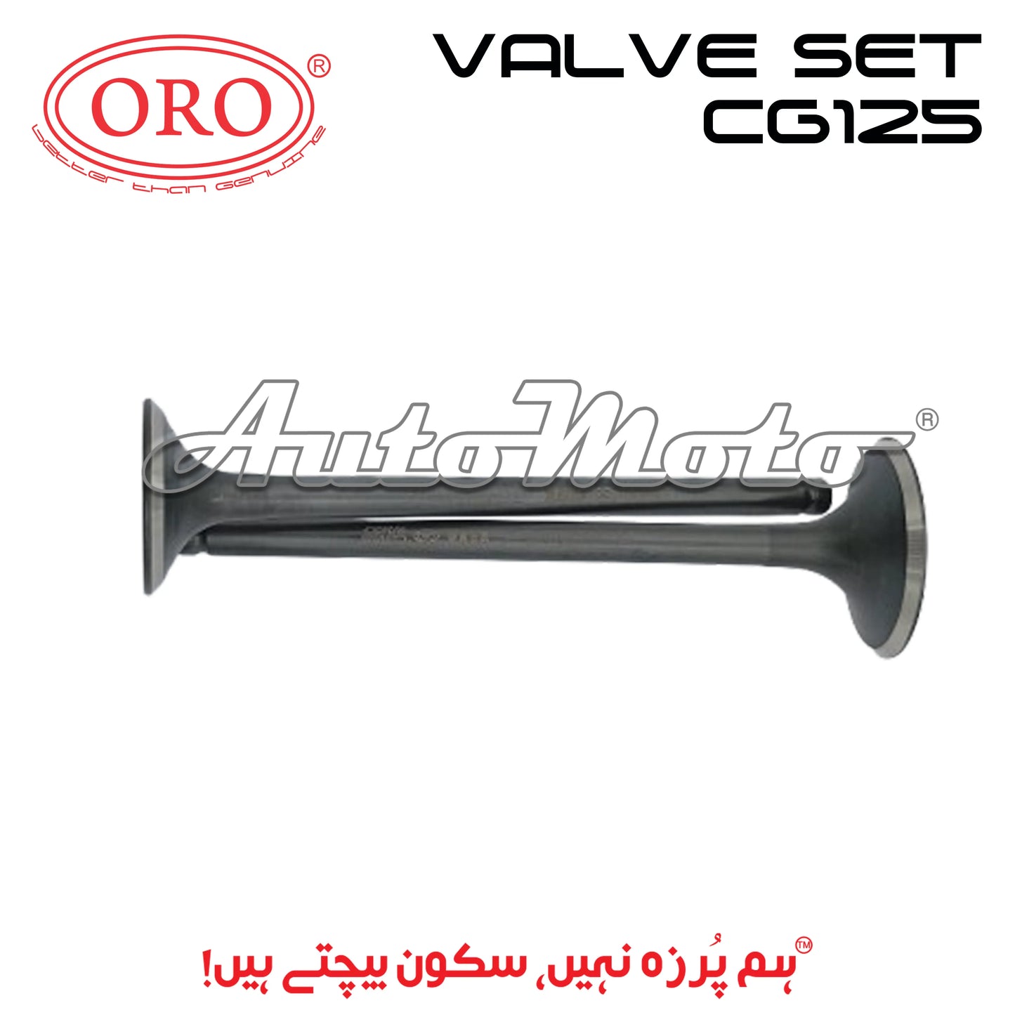VALVE SET CG125 ORO