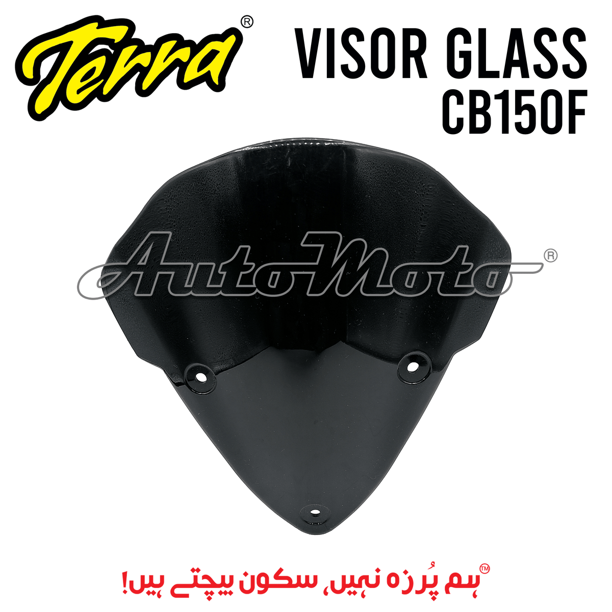 VISOR GLASS CB150F