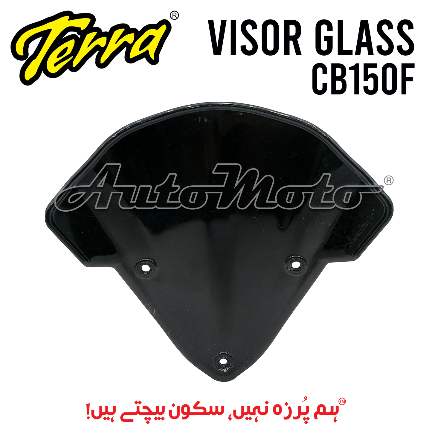 VISOR GLASS CB150F
