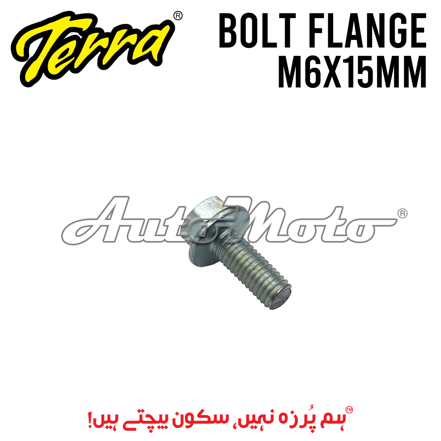 BOLT FLANGE 6X15