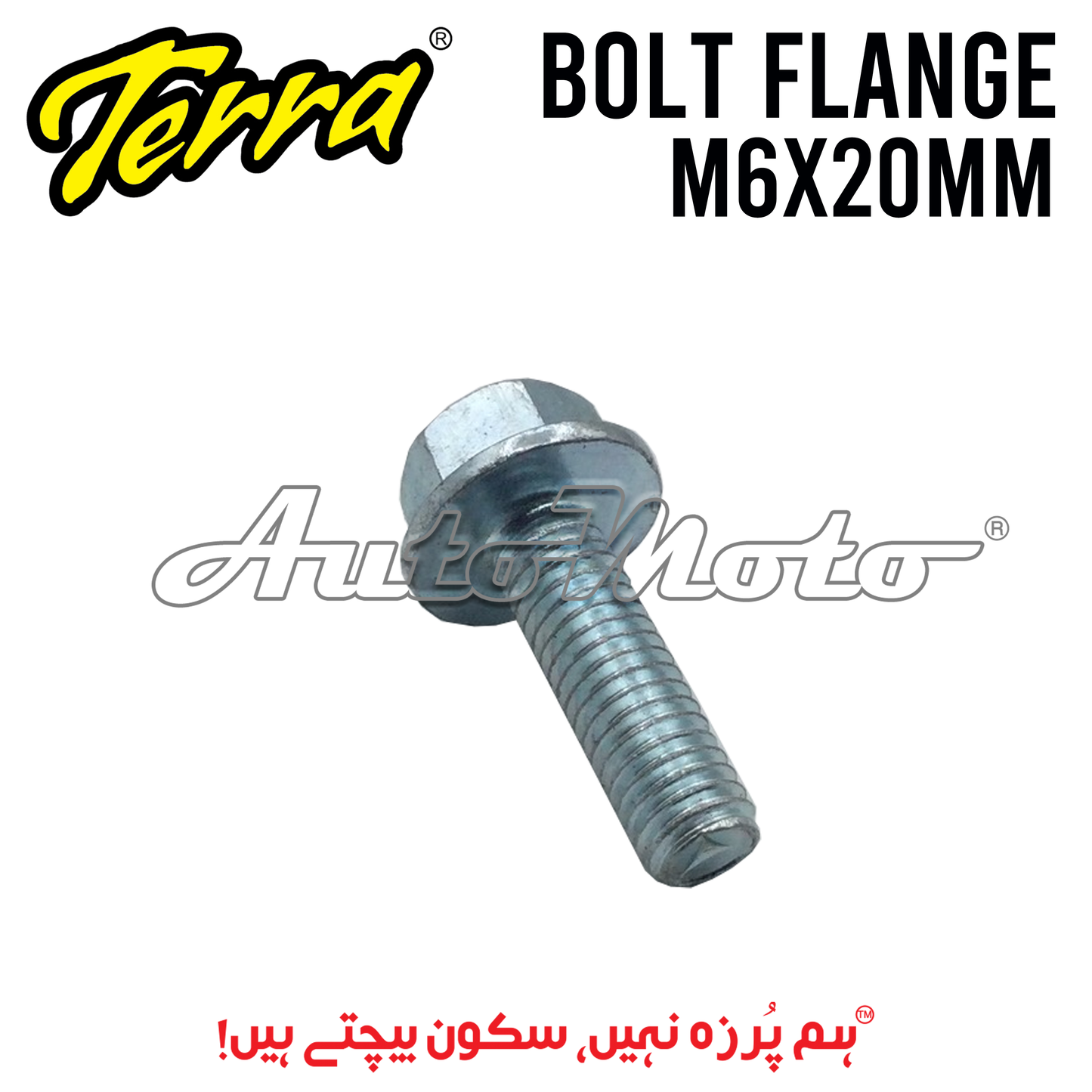 BOLT FLANGE 6X20