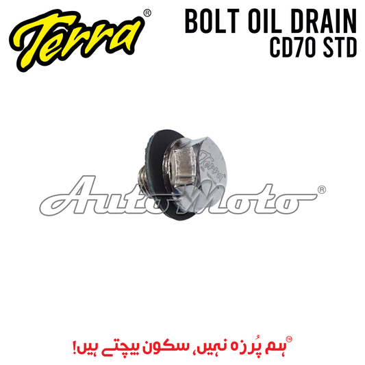 OIL DRAIN BOLT CD70 STD