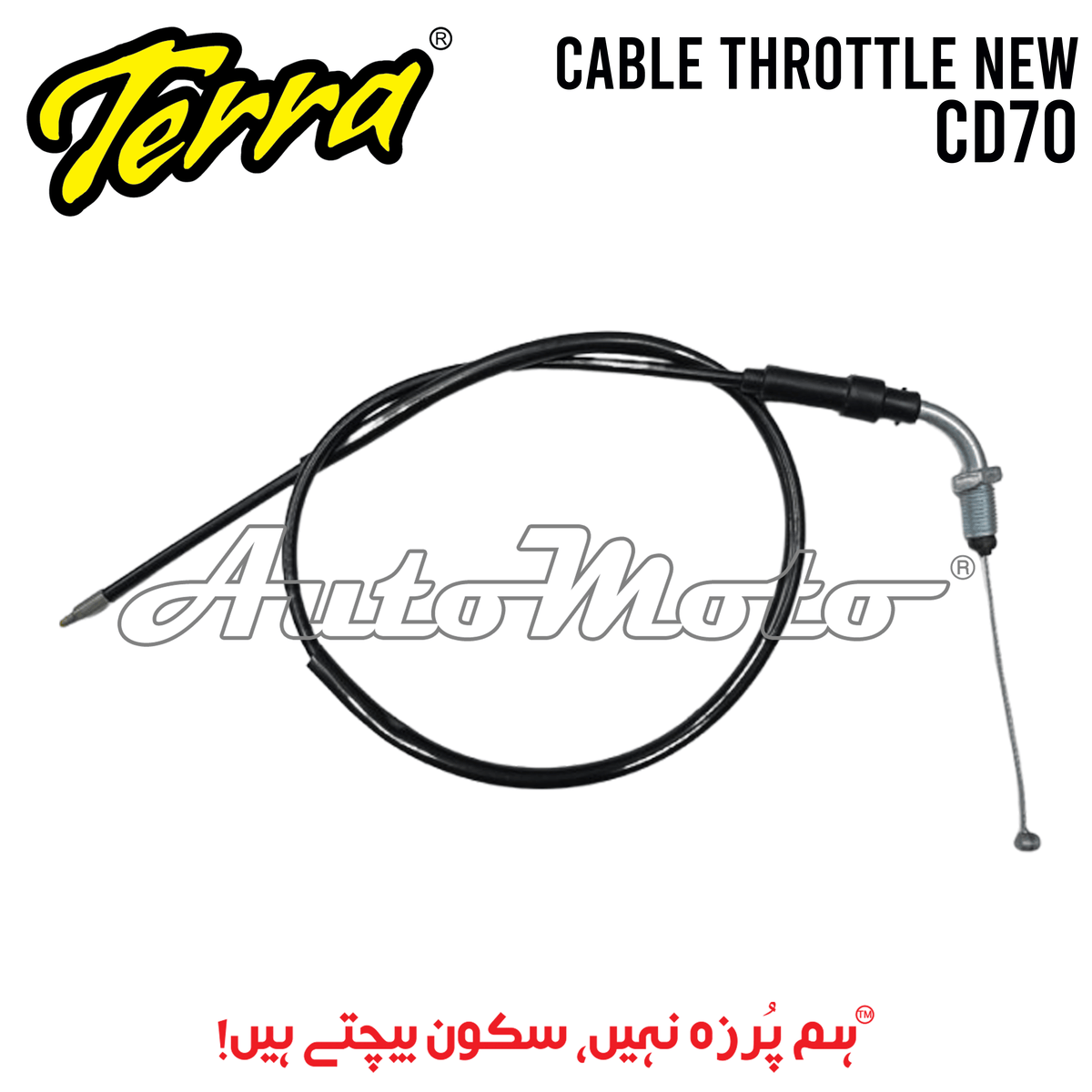 CABLE THROTTLE CD70 EURO-II