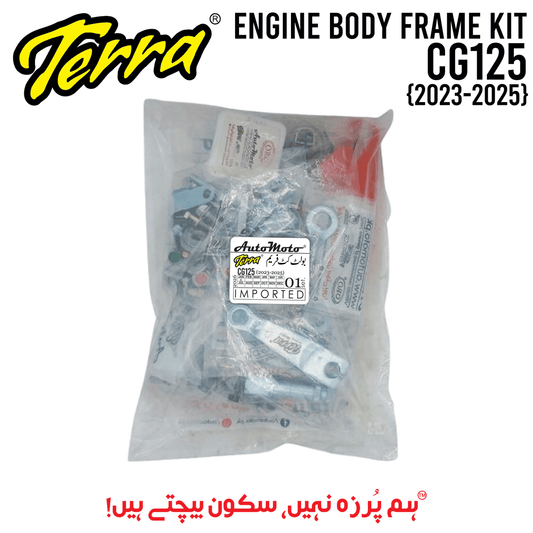 ENGINE BODY FRAME BOLT KIT CG125 (2023-2026)