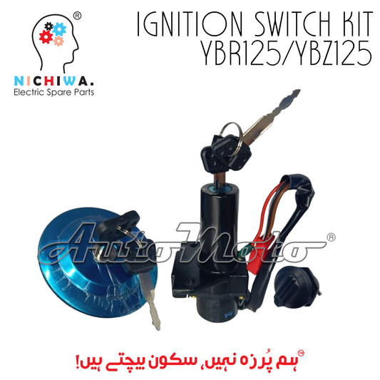 IGNITION SWITCH KIT YBR125/YBZ125 3pcs