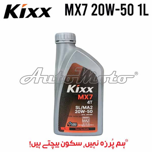 ENGINE OIL - KIXX MX7 4T 20-50 SL 1L