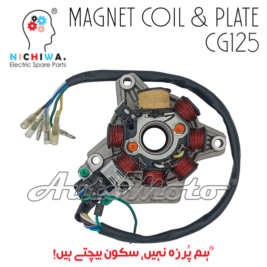 MAGNET COIL PLATE CG125