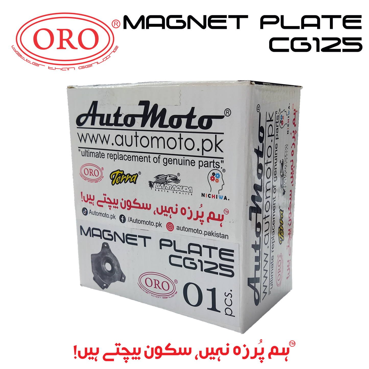 MAGNET PLATE CG125