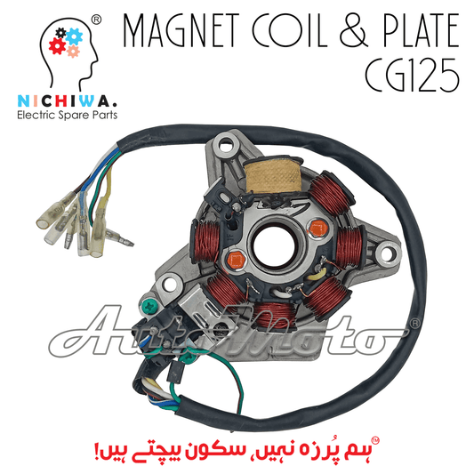 MAGNET COIL PLATE CG125