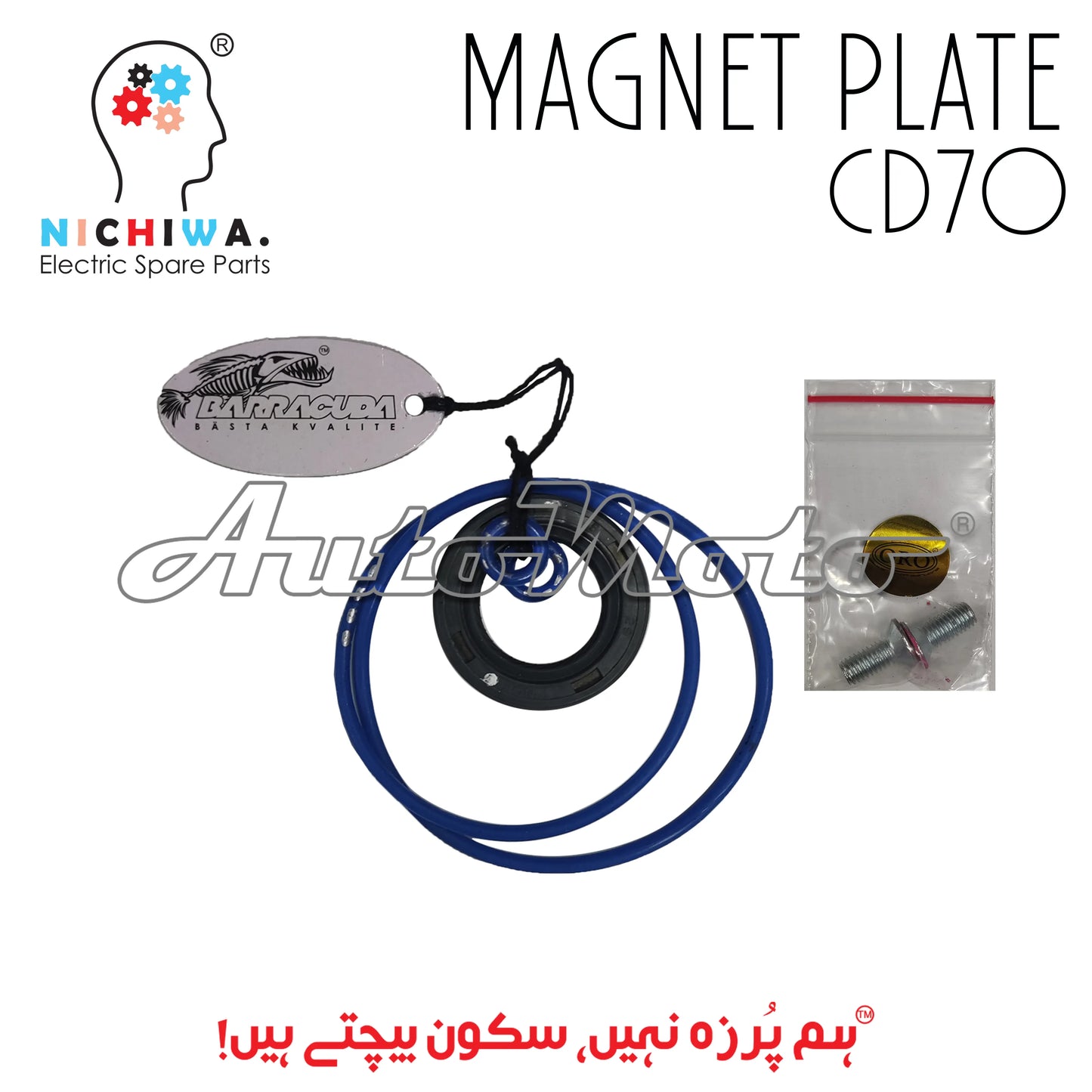MAGNET PLATE CD70 Nichiwa