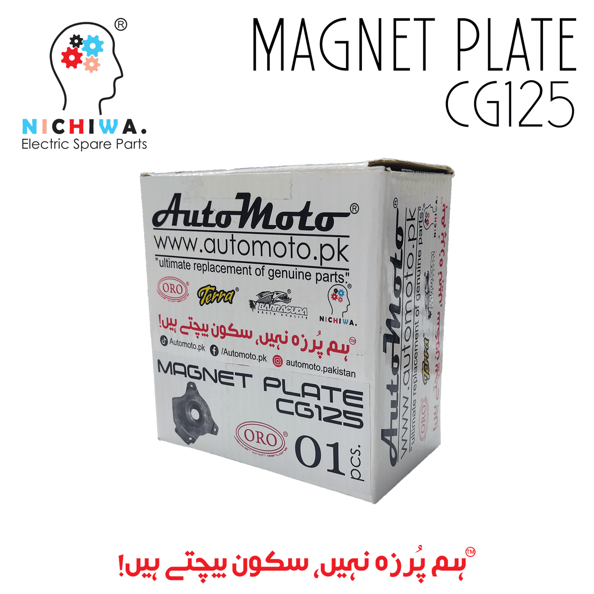 MAGNET PLATE CG125