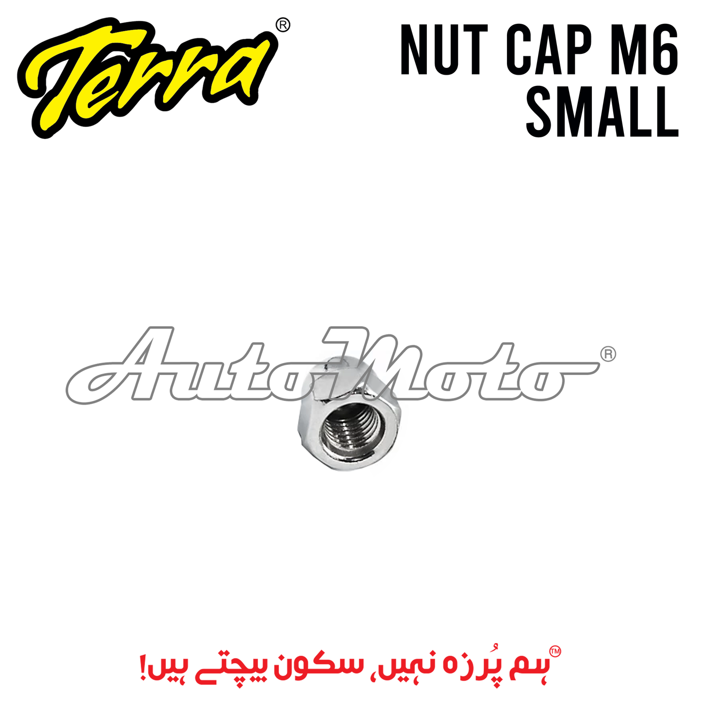 NUT CAP M6 SMALL