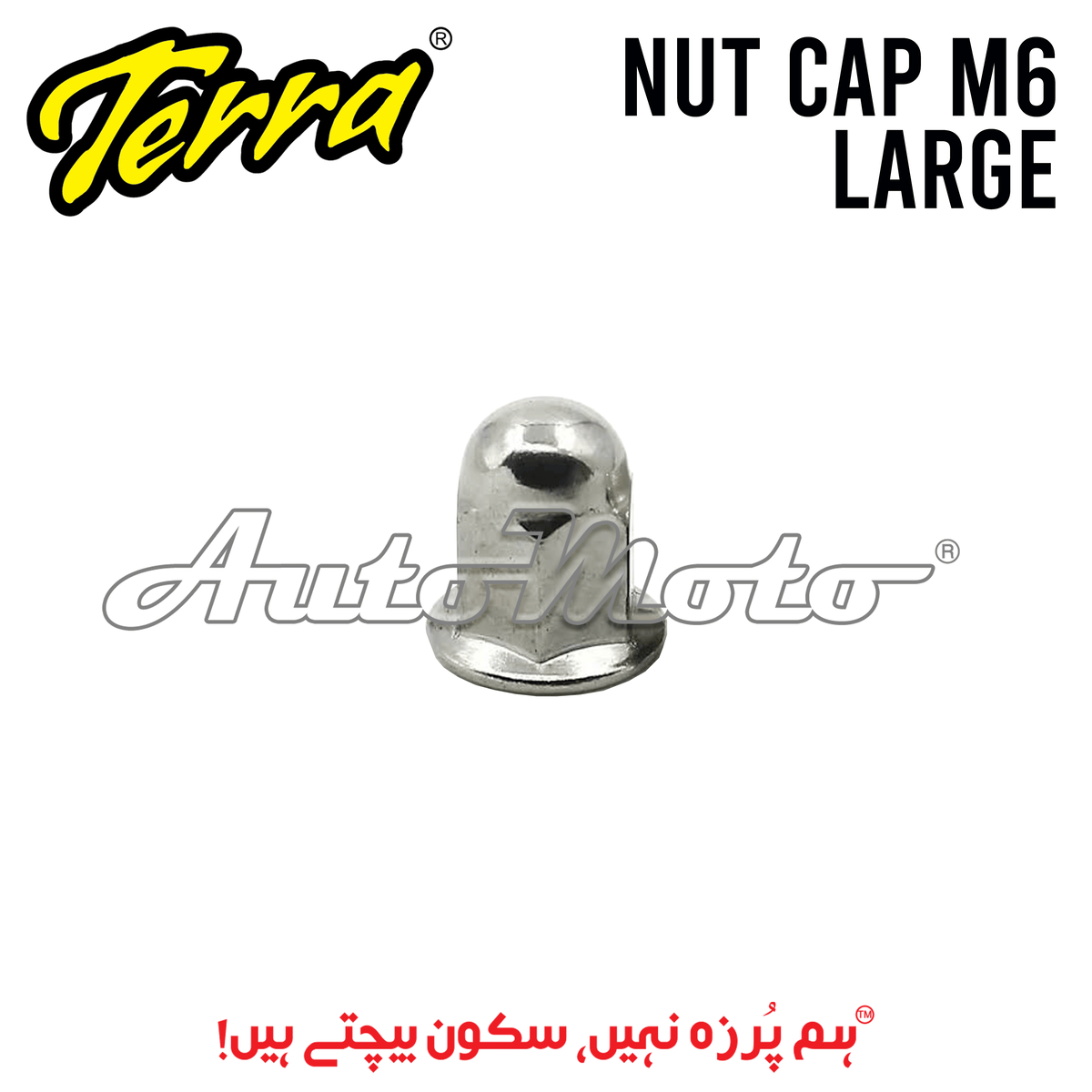 NUT CAP M6 LARGE