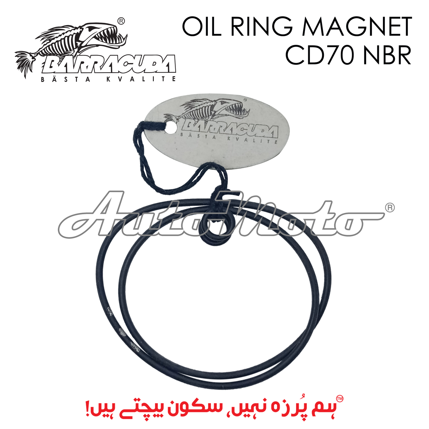 OIL RING MAGNET CD70 BARRACUDA NBR