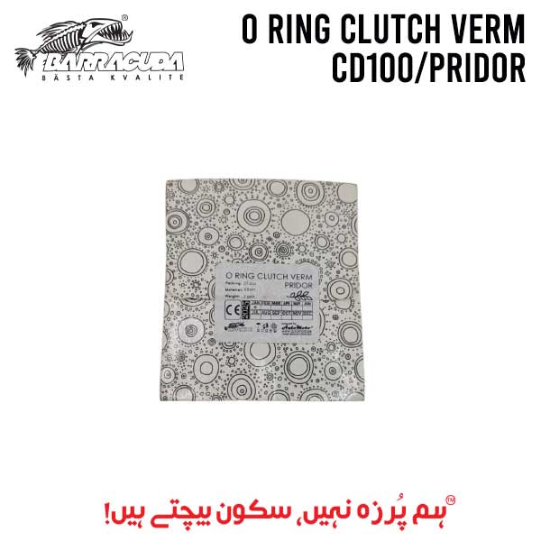 O RING CLUTCH VERM CD100/PRIDOR
