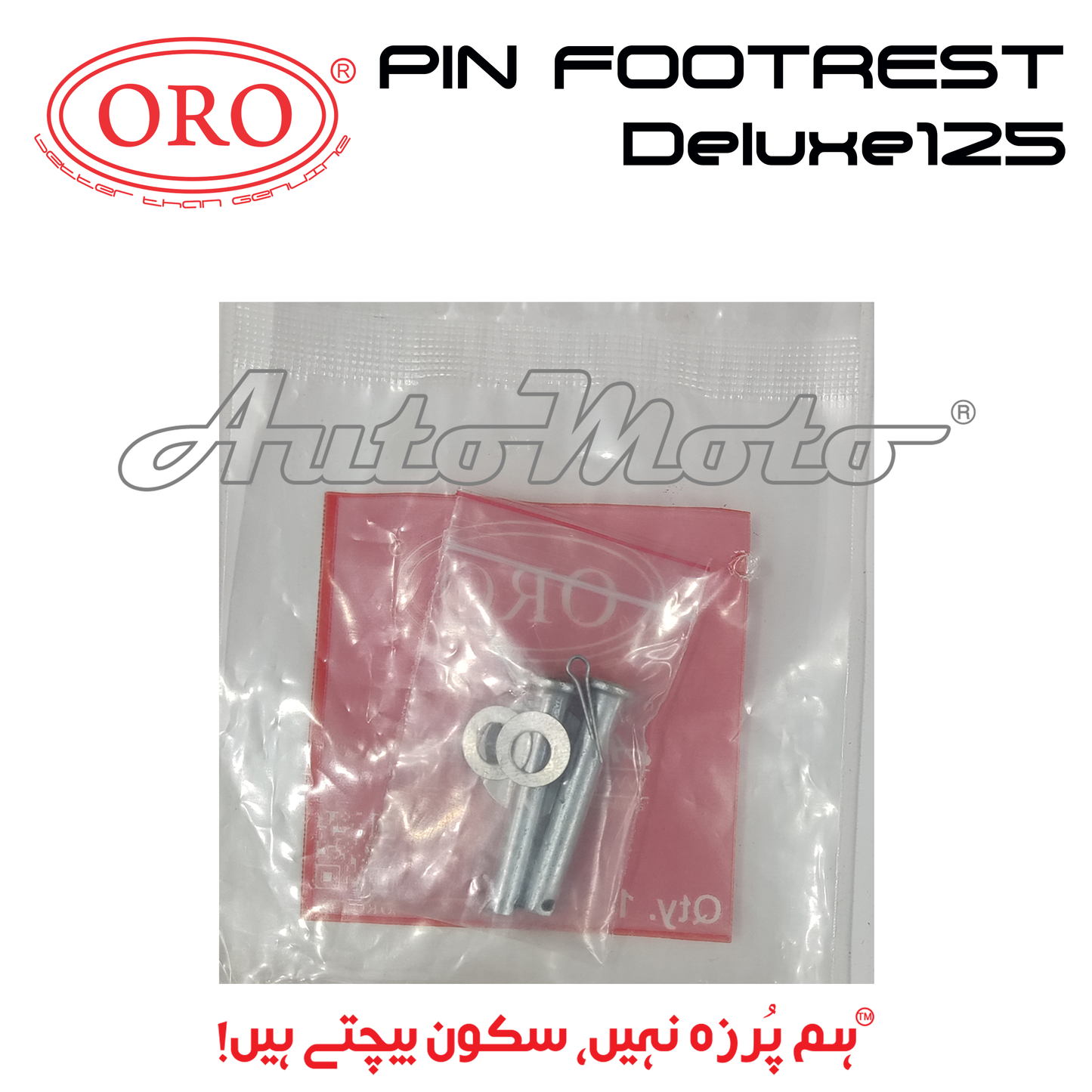 PIN FOOTREST DELUXE125