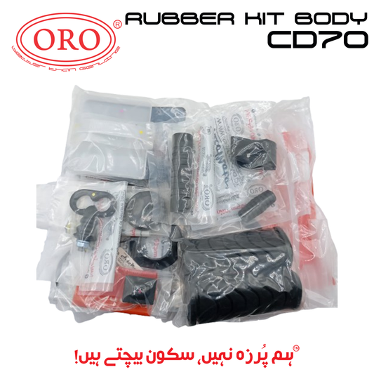 RUBBER KIT BODY CD70
