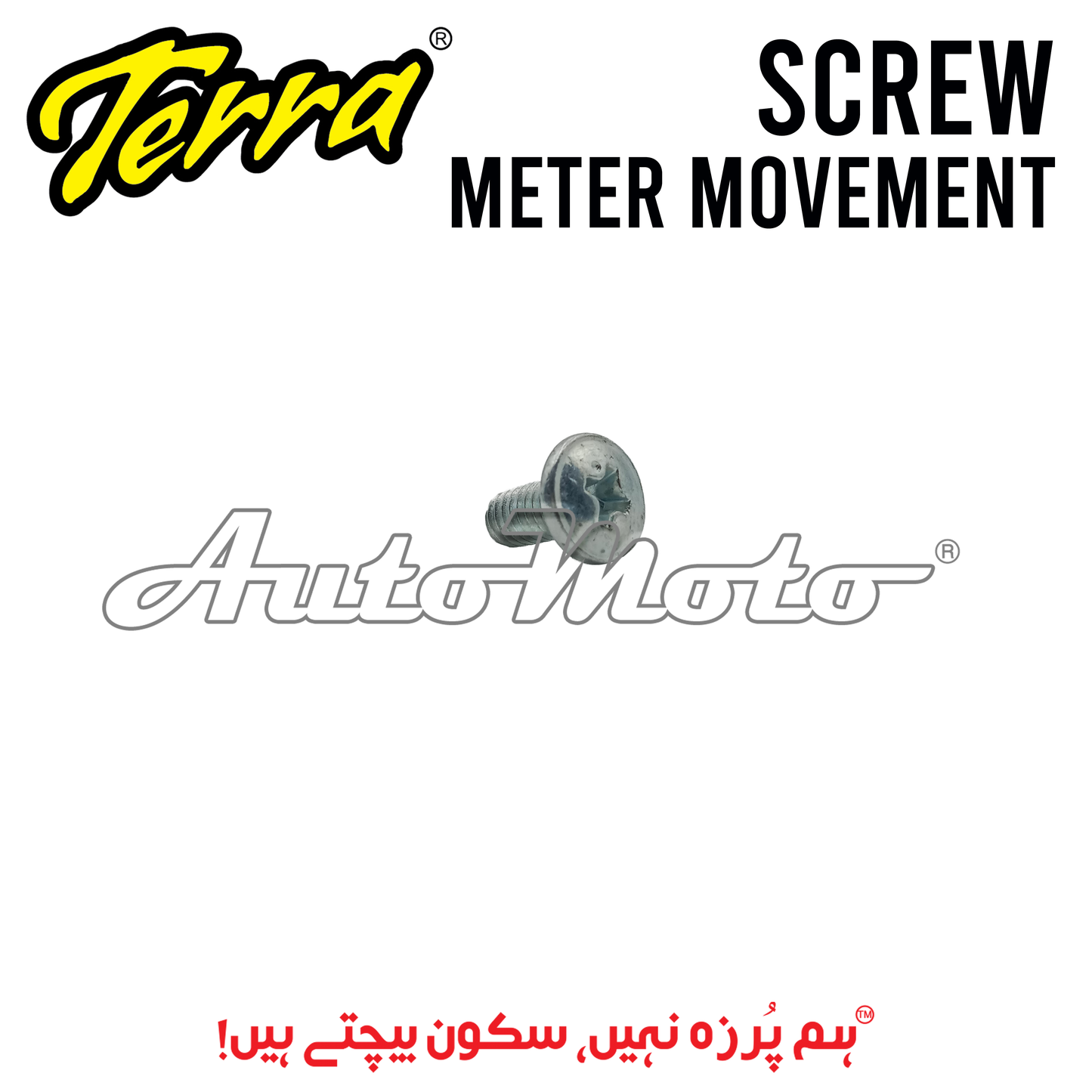 SCREW METER MOVEMENT CD70/CG125