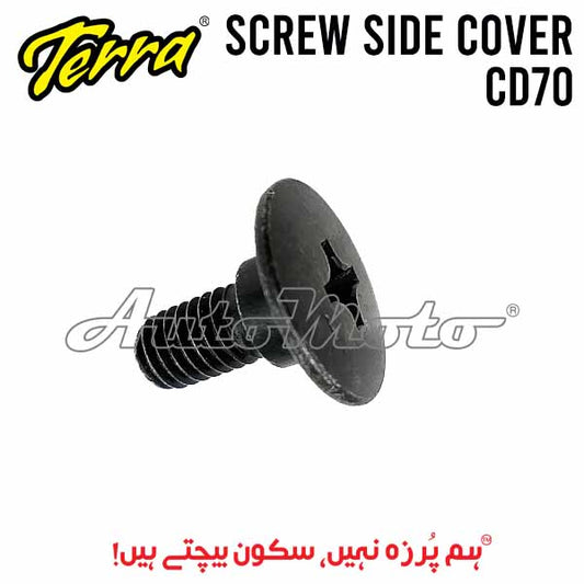 SCREW SIDE COVER CD70