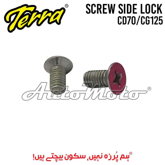 SCREW SIDE LOCK CD70/CG125