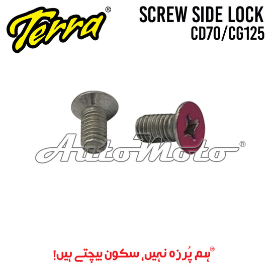 SCREW SIDE LOCK CD70/CG125