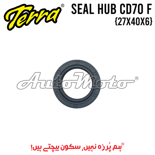 SEAL HUB CD70 FRONT (27X40X6)