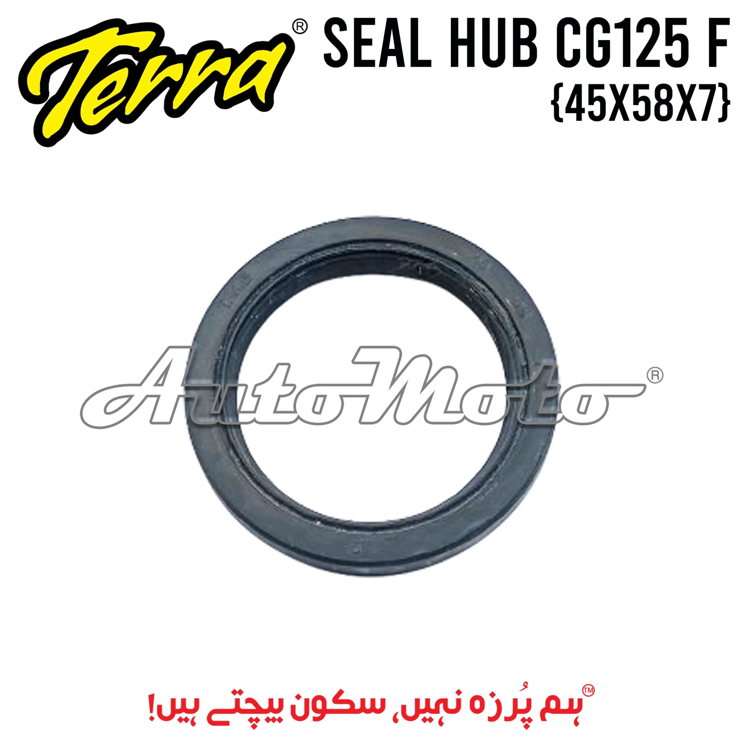 SEAL HUB CG125 FRONT BIG (45X58X7) Terra
