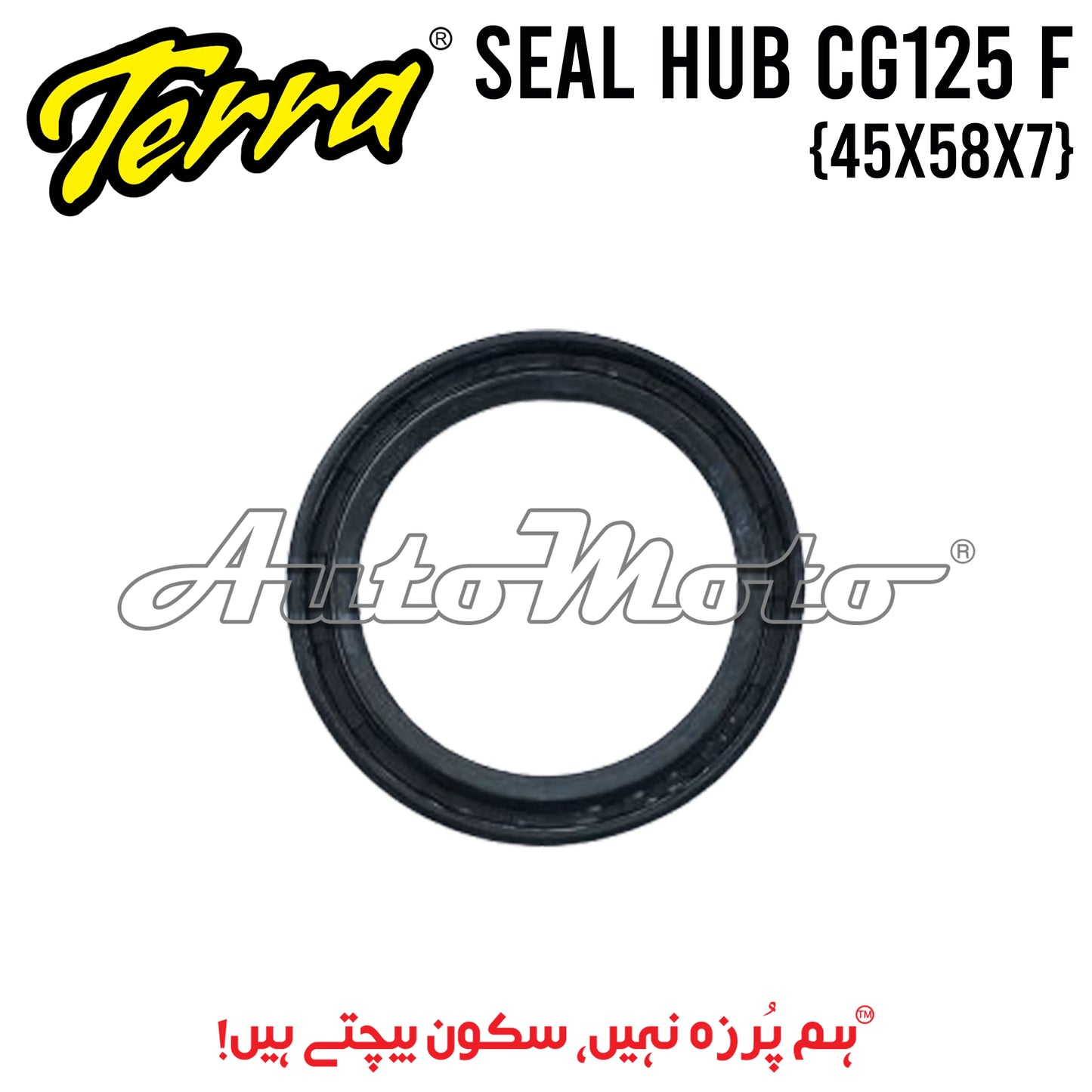 SEAL HUB CG125 FRONT BIG (45X58X7) Terra