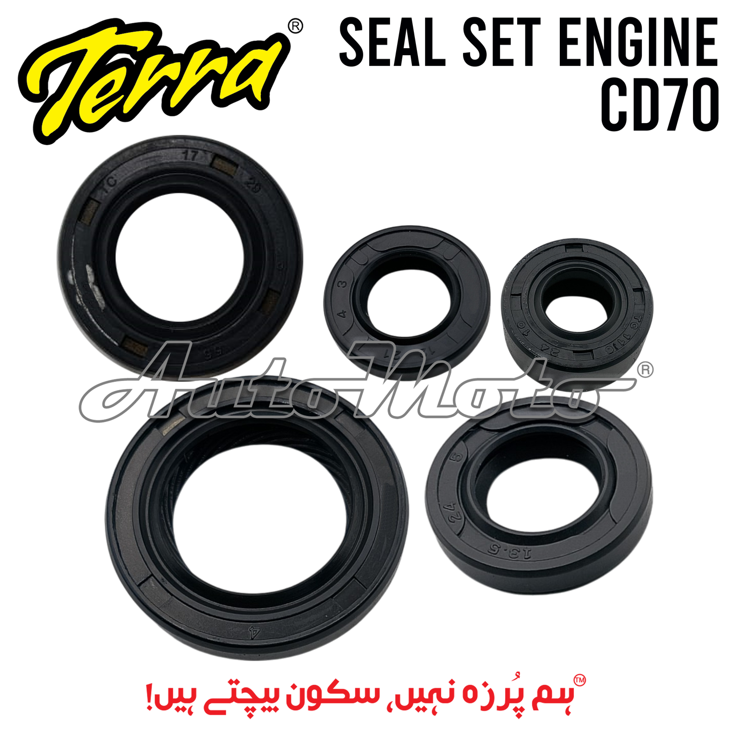 SEAL SET ENGINE CD70