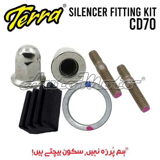 SILENCER FITTING KIT CD70