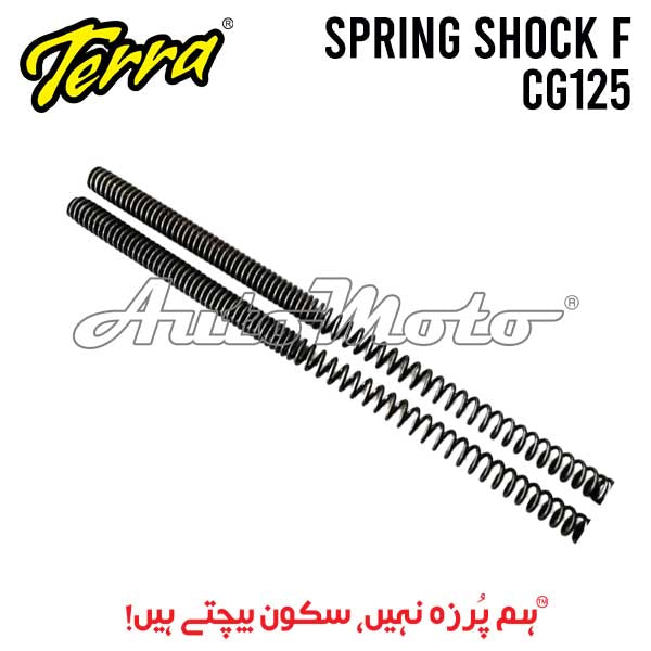 SPRING SHOCK FRONT CG125