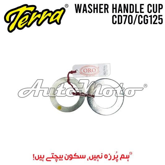 WASHER SET HANDLE CUP CD70/CG125 TERRA
