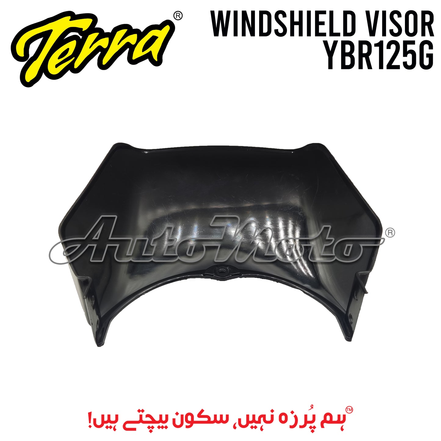 WIND SHIELD VISOR YBR125G
