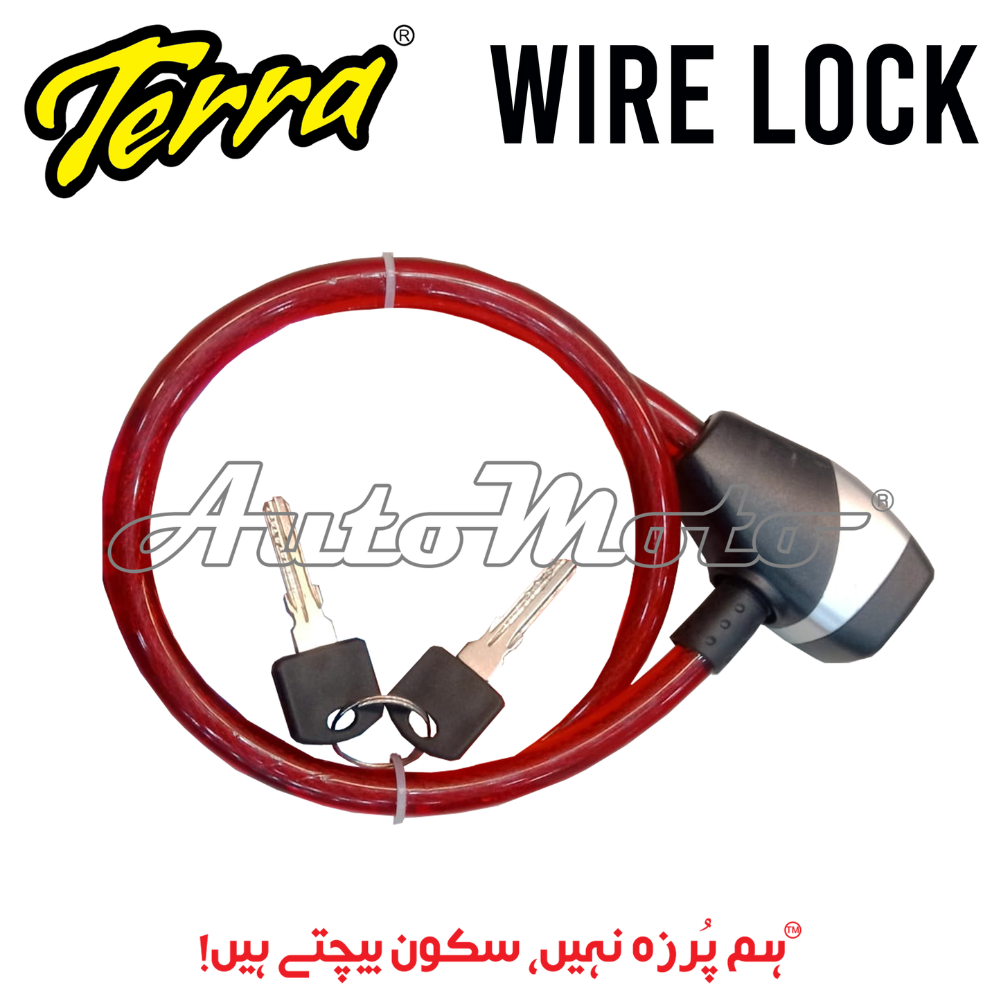 WIRE LOCK (KEYS)