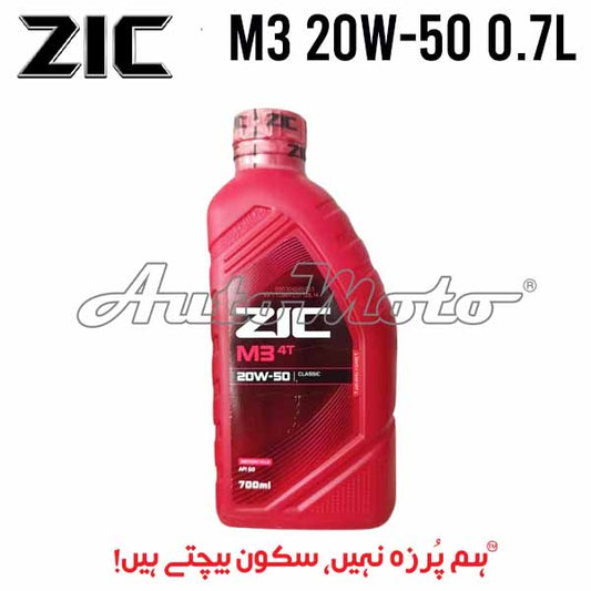 ENGINE OIL - ZIC M3 4T 20W-50 0.7L