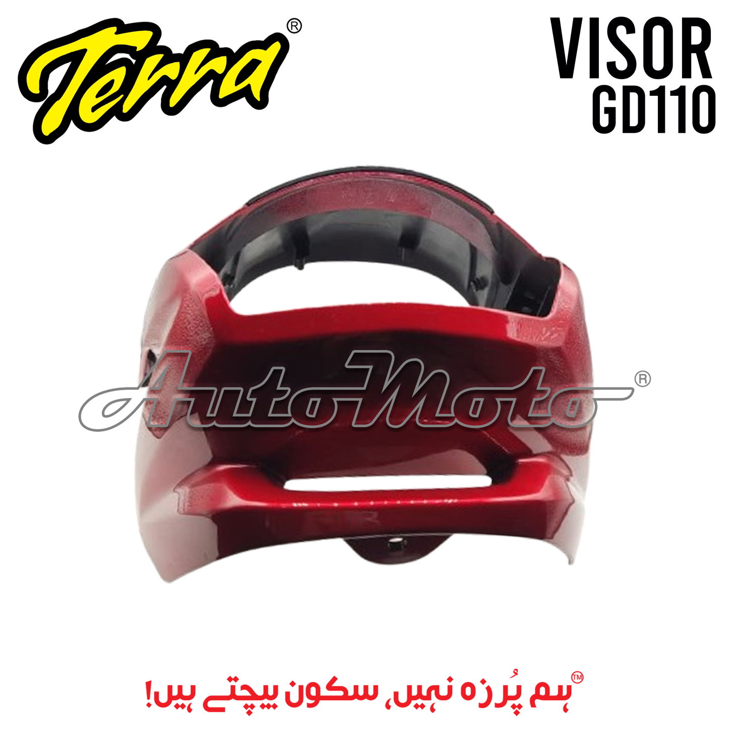 VISOR GD110 RED