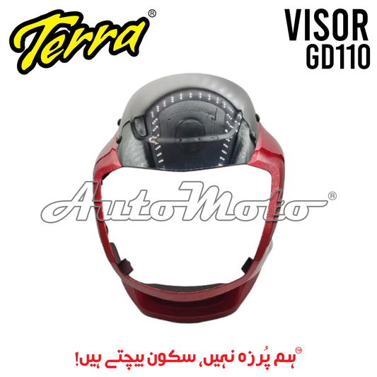 VISOR GD110 RED