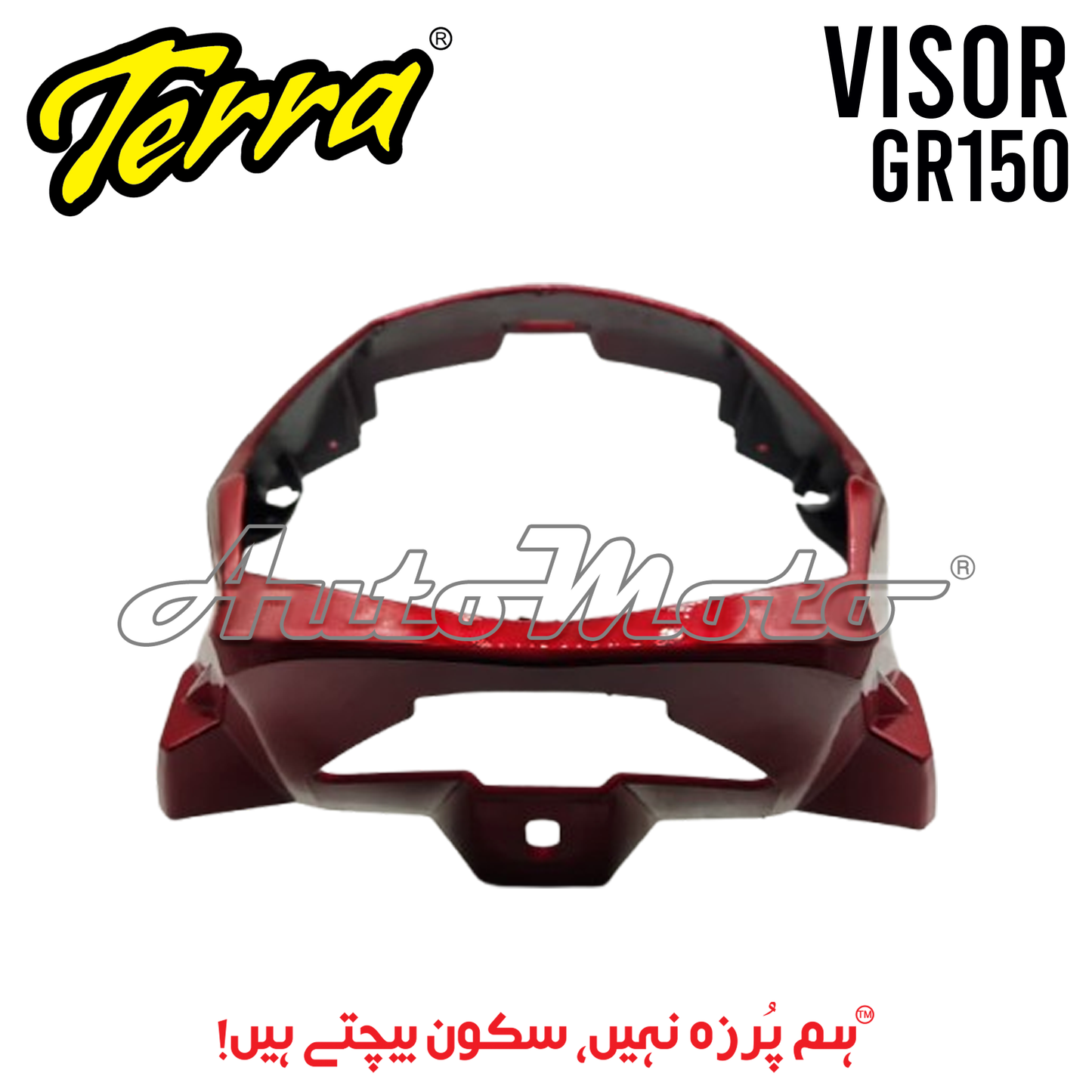 VISOR GR150 RED